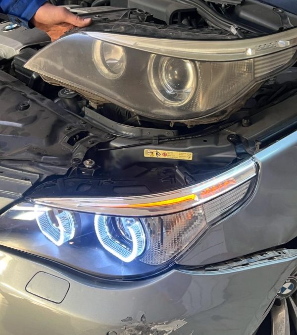 چراغ جلو BMW e60 ب ام و یی 60 یی 60 ساده 2005 یی 60 داینامیک 2006 و